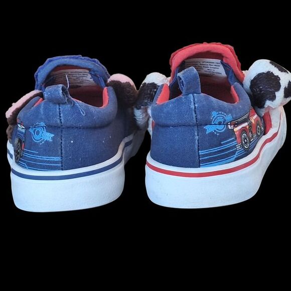 Paw Patrol Characters Toddler Kids Fleece Slip-On Sneakers size 7 shoes - Picture 10 of 10